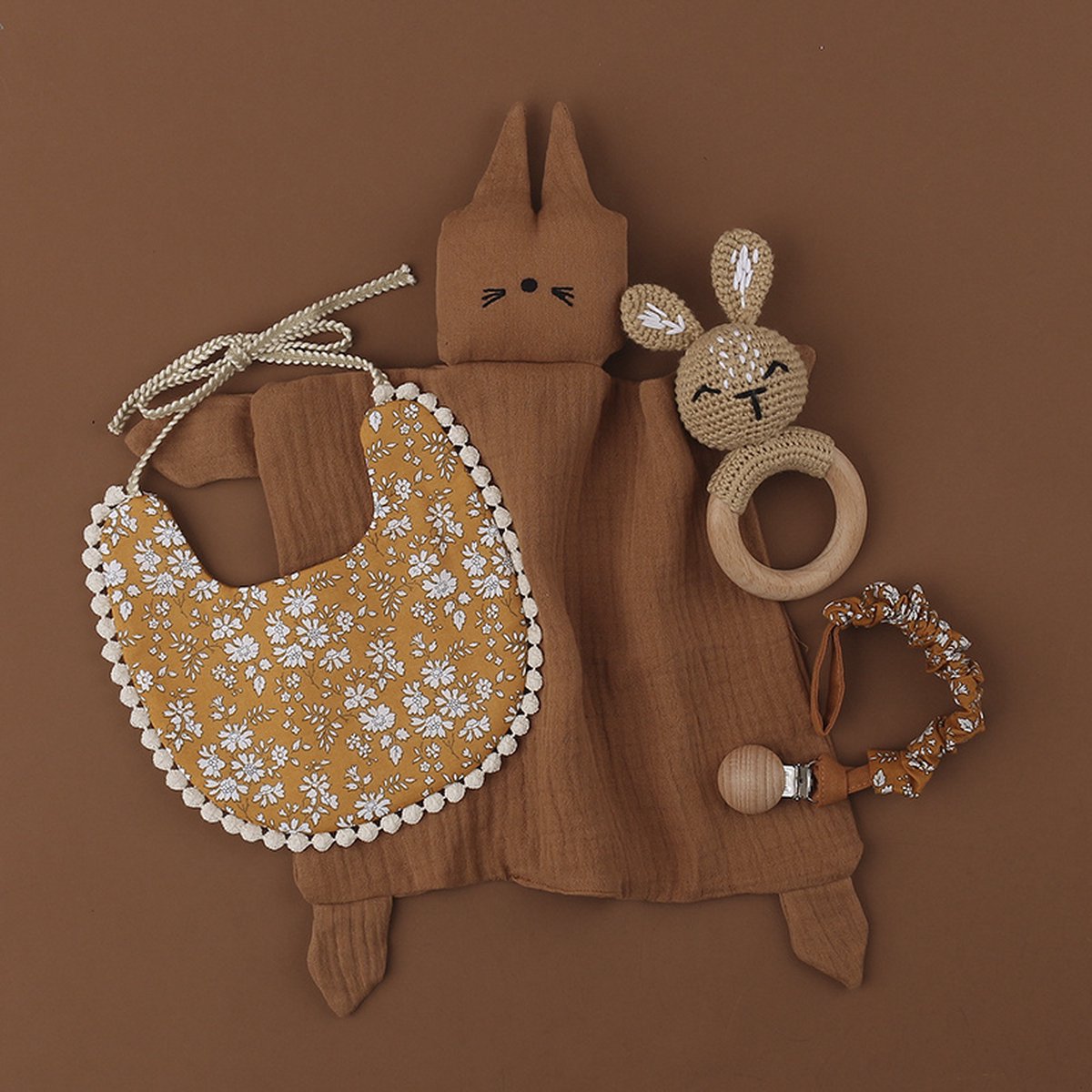 Goedkoopste Dutsi - Teddybruin Babygeschenk Set - Waar Schattigheid en Comfort Samenkomen