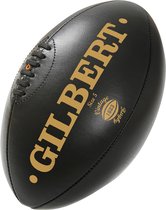 Ballon de rugby Gilbert Vintage Leather Leather Dark Tan