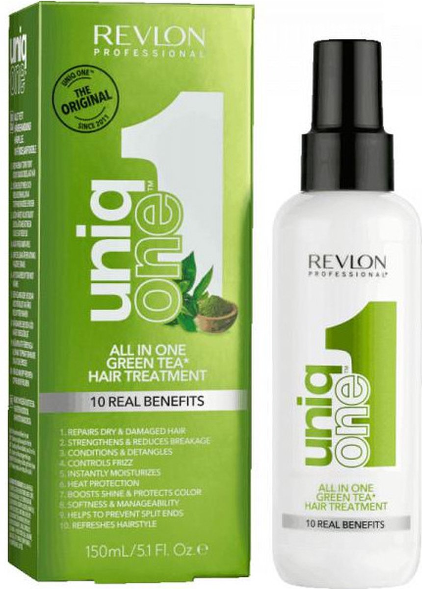 Versterkende Haarbehandeling Revlon Uniq One Green Tea (150 ml)