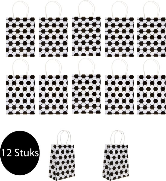Papieren tasjes | per stuk | hartjes zwart - Star Copy & Print
