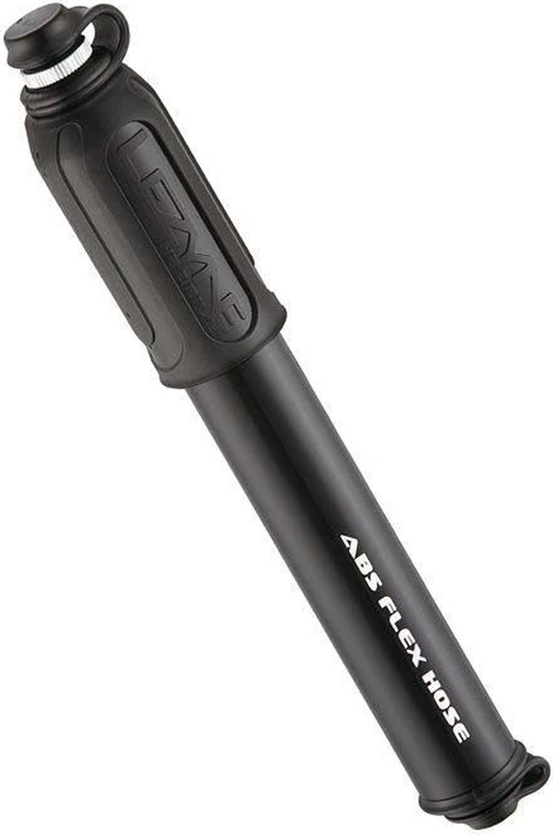 Lezyne HV Sport Drive S - Minipomp - Fietspomp klein - Pomp voor onderweg - Tot 6.2 bar - Presta en Schrader ventielen - Aluminium - Zwart
