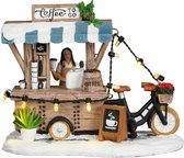 LuVille Village de Noël Miniature Coffee à emporter - L13,5 x L8 x H11 cm