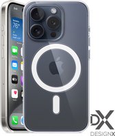 Hoesje geschikt voor (Apple) MagSafe – Transparant - Doorzichtig - Magnetisch - Geschikt voor iPhone 15 Pro