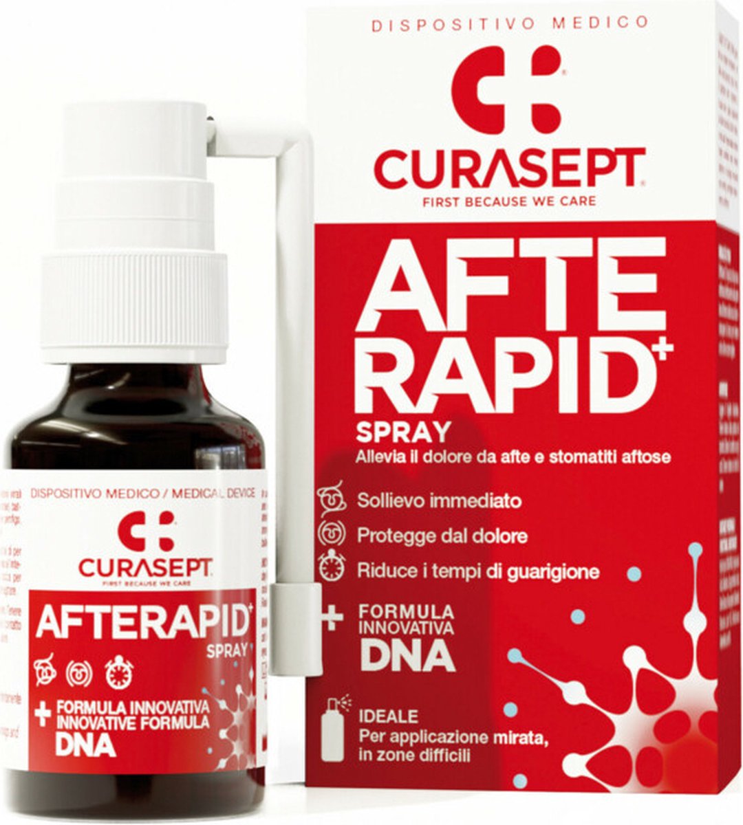 Goedkoopste 3x Curasept Afterapid DNA Mondspray 15 ml