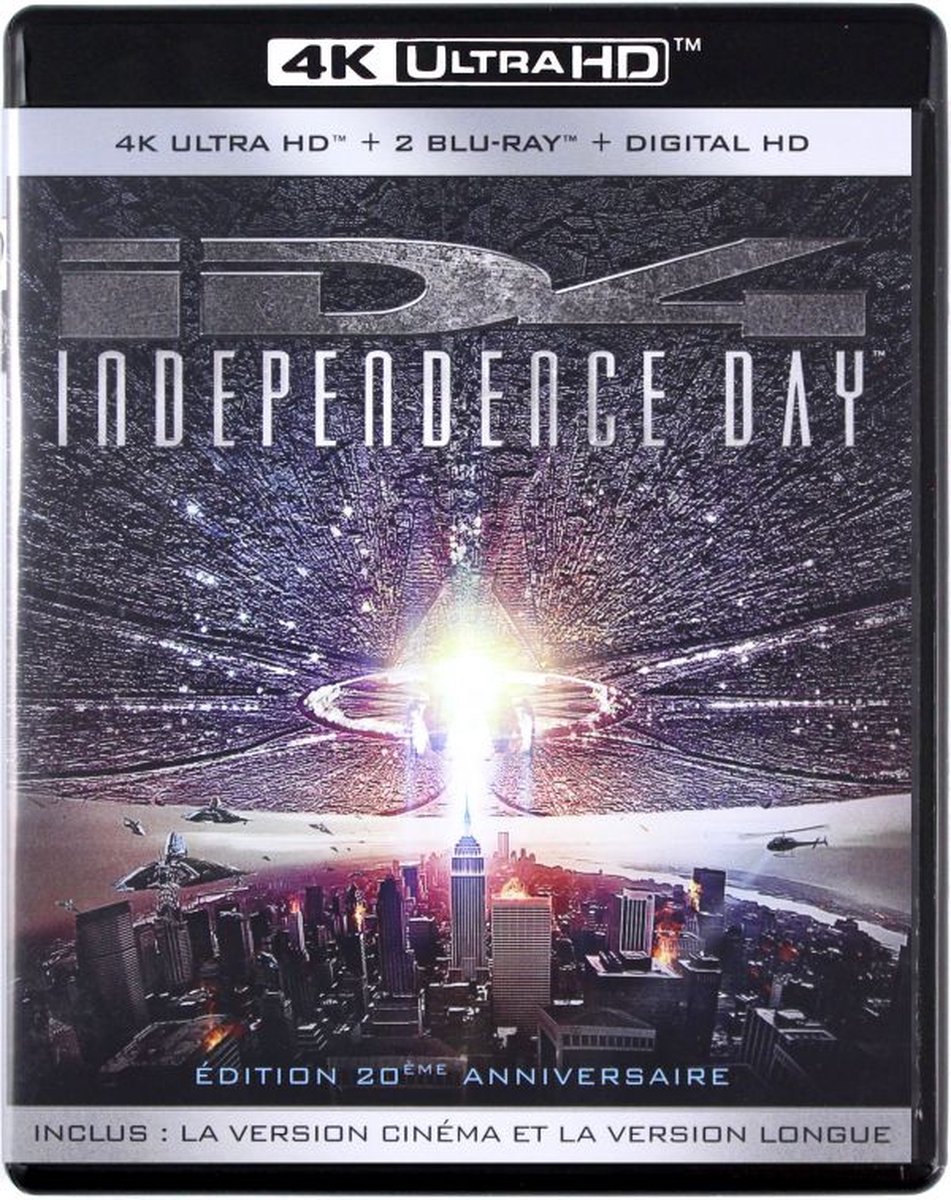 Independence Day [Blu-Ray 4K]+[Blu-Ray]-