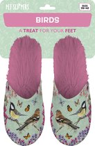 Bol.com Pantoffel tuinvogels groen / roze Maat 39-42 aanbieding