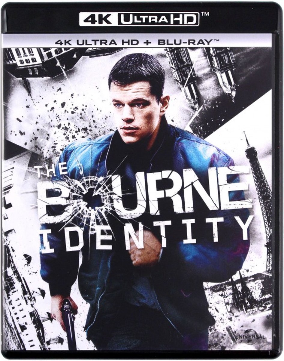 The Bourne Identity [Blu-Ray 4K]+[Blu-Ray]-