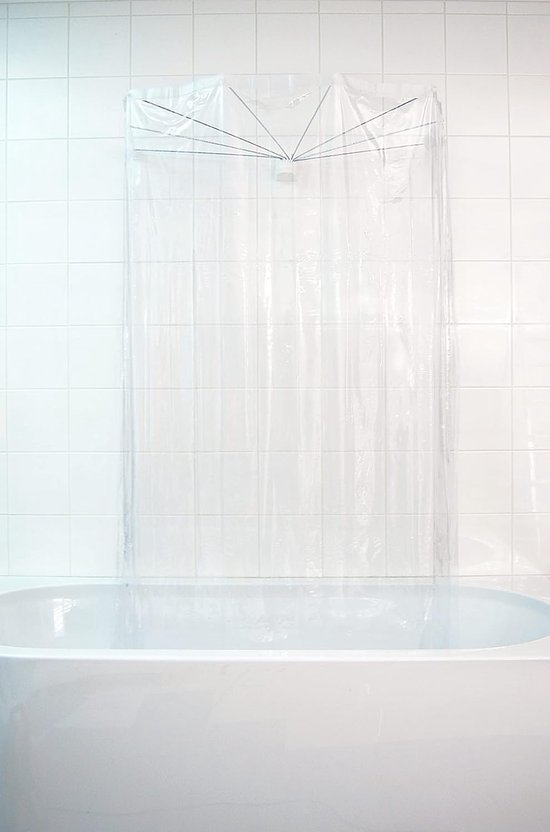 Briljant douchegordijn, opvouwbare douchecabine, ombrella, badgordijn