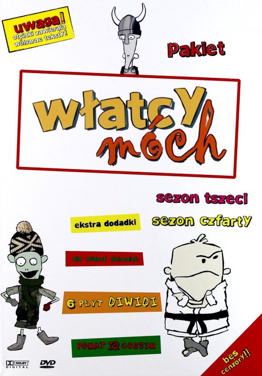 Włatcy Móch sezony 3 i 4 odcinki 25-54 [BOX] [6DVD]