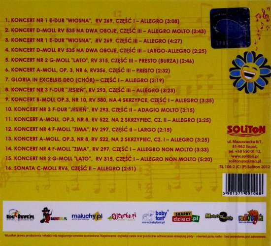 Klasyka dla dzieci: Vivaldi (edycja 2012) (digipack) [CD]