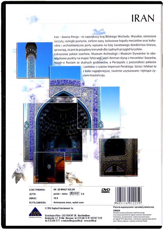 Podróże marzeń. Iran [DVD] (Dvd), Kim Basinger | Dvd's | bol