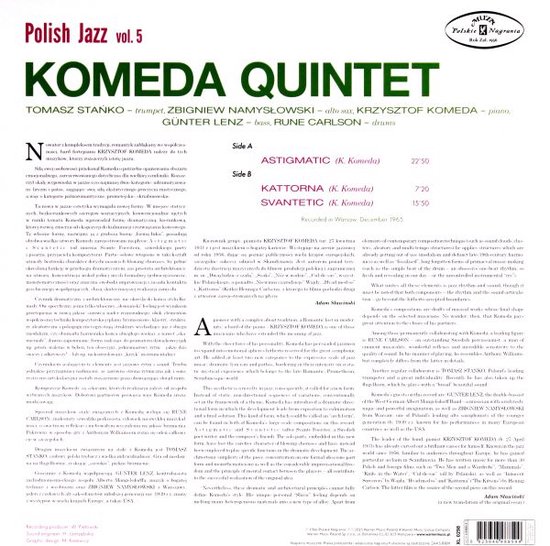 Komeda Quintet: Astigmatic [Winyl]