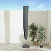 Parasolhoes - PVC-coating - 46x24x190cm stokparasol hoes - Grijs