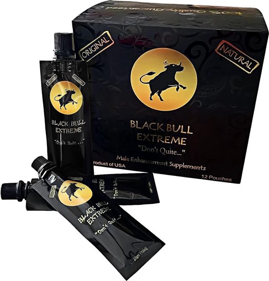 Black bull vital honey extreme don't quit natural 1 zakje 15 ml/ 22 g  ALTERNATIEF VOOR... | bol