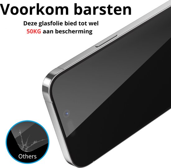 Protecteur D'écran En Verre Trempé Gorilla Tech - Compatible IPhone 7 Jusqu'à IPhone 16 - 9H, Anti-traces, Pleine Couverture