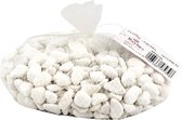 10x zakjes witte kiezelsteentjes 1x kilo - Decoratie steentjes voor o.a aquarium of bloempot