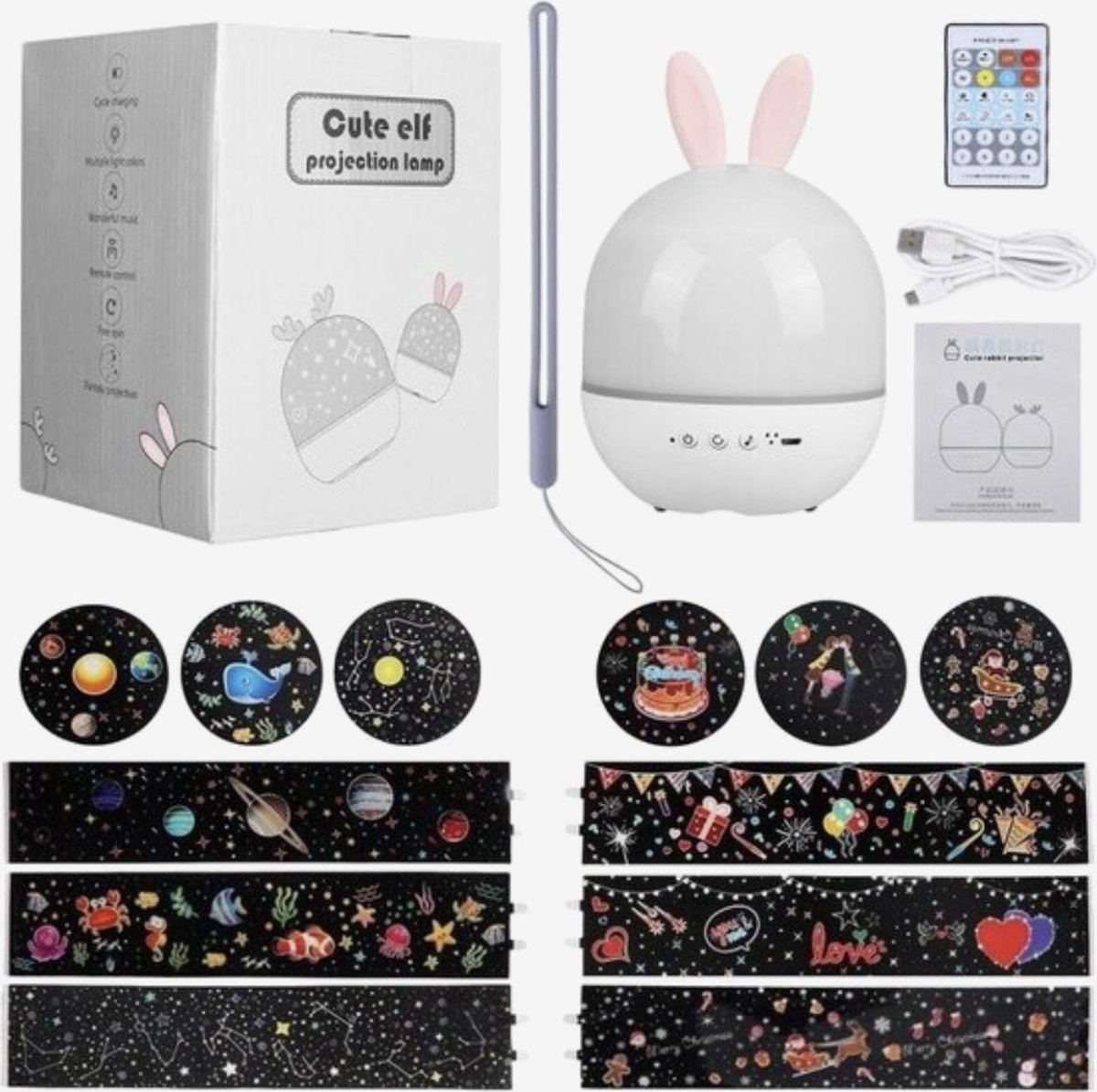 Sterren projector - Sterrenhemel projector - Kinderlamp - Nachtlamp