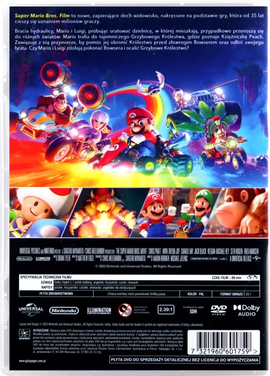 MAJ le 17/01 Super Mario Bros, le Film