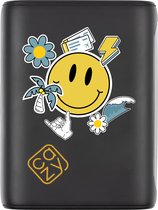 Cazy USB-C PD Powerbank 10.000mAh - Design - Stickers - USB-C poort - Lichtgewicht / Reisformaat - Geschikt voor iPhone en Samsung