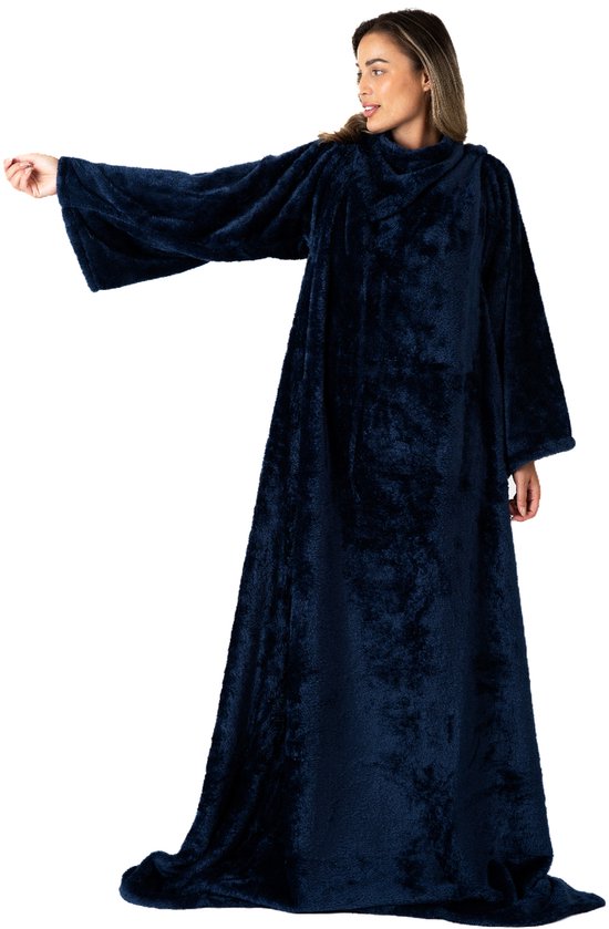 Snuggie - Couverture à manches - Snuggle - Blanket à Snug Rug - Polaire - TV  - Femme