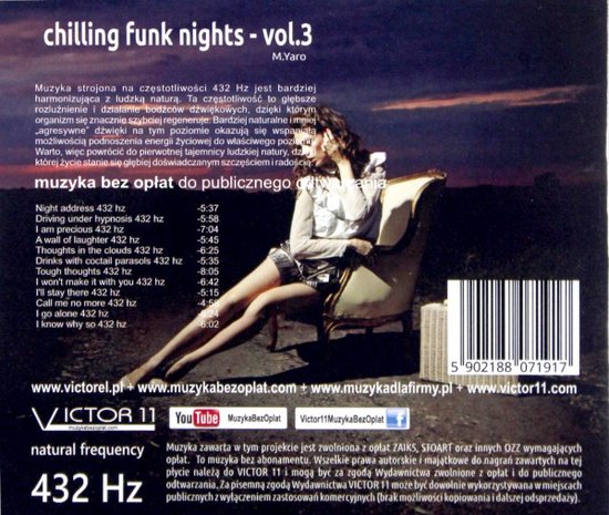 Chilling Funk Nights 432 Hz Vol 3 - M.Yaro [CD], Ayoub Houmana | Muziek ...