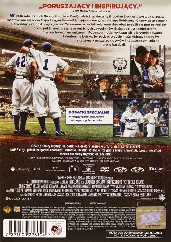 42 [DVD] (Dvd), Dena Rivera | Dvd's | bol