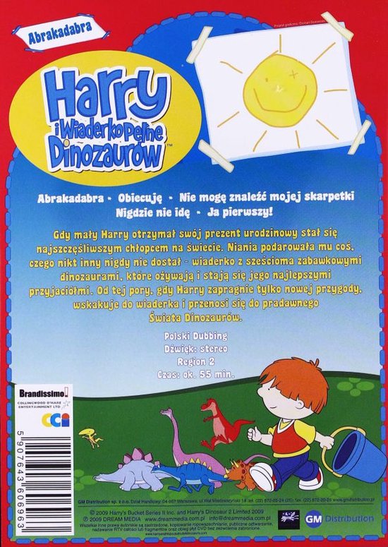 Harry i wiaderko pełne dinozaurów: Abrakadabra (mini mini) [DVD]