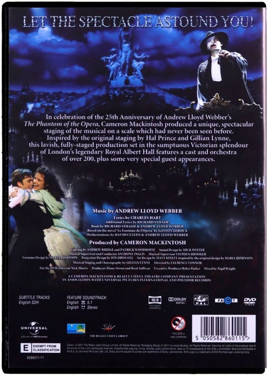 Phantom Of The Opera At The Royal Albert Hall - Musical