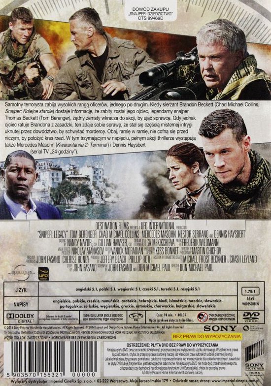 Sniper: Legacy [DVD] - 