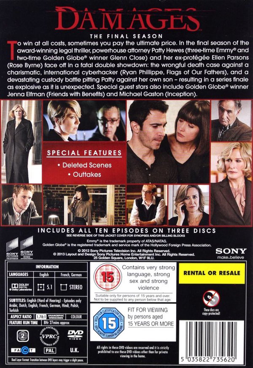 Sony Pictures Home Ent. Damages - Season 5 thumbnail 3