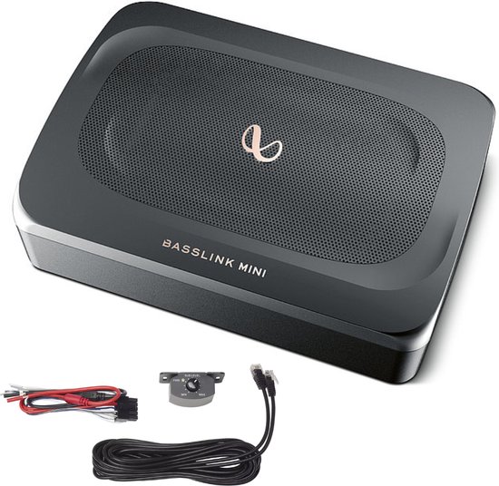 INFINITY サブウーファー Infinity Basslink Mini Compacte Actieve Underseat Subwoofer 200W