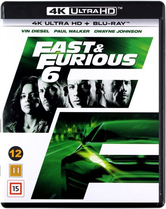 The Fast And The Furious 6 (4K BluRay)