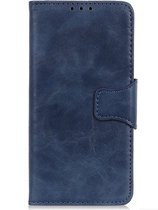 Shop4 - Geschikt voor Samsung Galaxy A31 Hoesje - Wallet Case Cabello Blauw