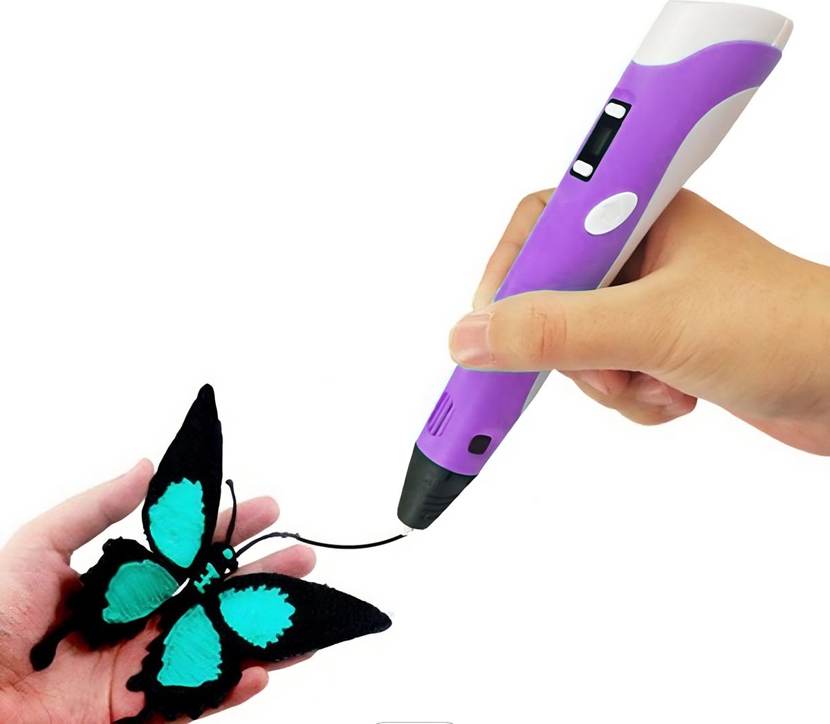 Kit de démarrage Te Amo Pen - Stylo à dessin 3D avec écran LCD et