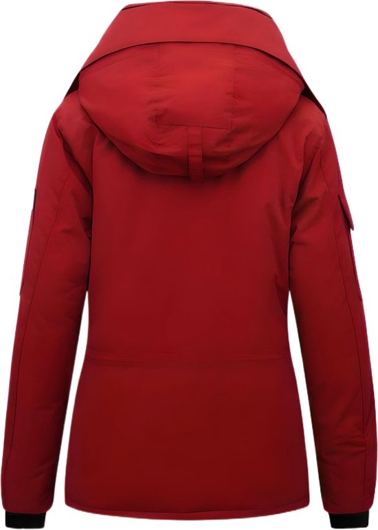duxyoz Gewatteerde jassen voor vrouwen VK dames lichtgewicht gewatteerde losse casual effen patchwork pufferjassen knopen koud weer winterjas