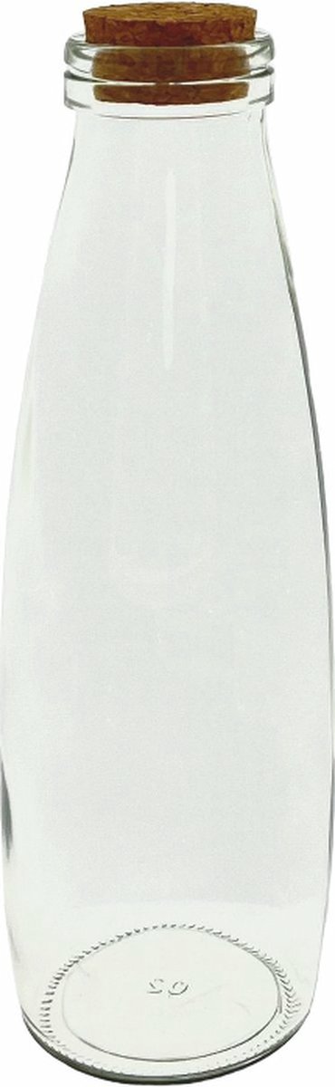 Fles met kurk - Ideaal voor o.a. Bed & Breakfast of Horeca - waterfles Melkfles of sapfles - 500ml - 3 Stuks van Bormioli Rocco — afbeelding 4