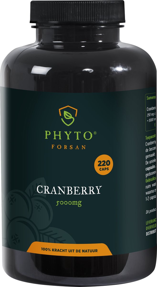Goedkoopste Cranberry 5000 mg voordeelverpakking