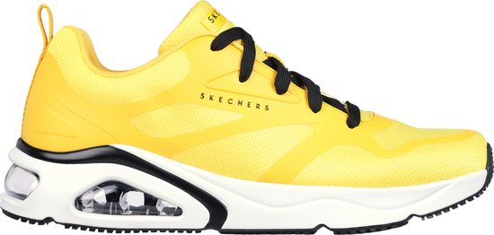 Skechers Tres-Air Uno -Revolution-Airy Heren Sneakers - Geel - Maat 45