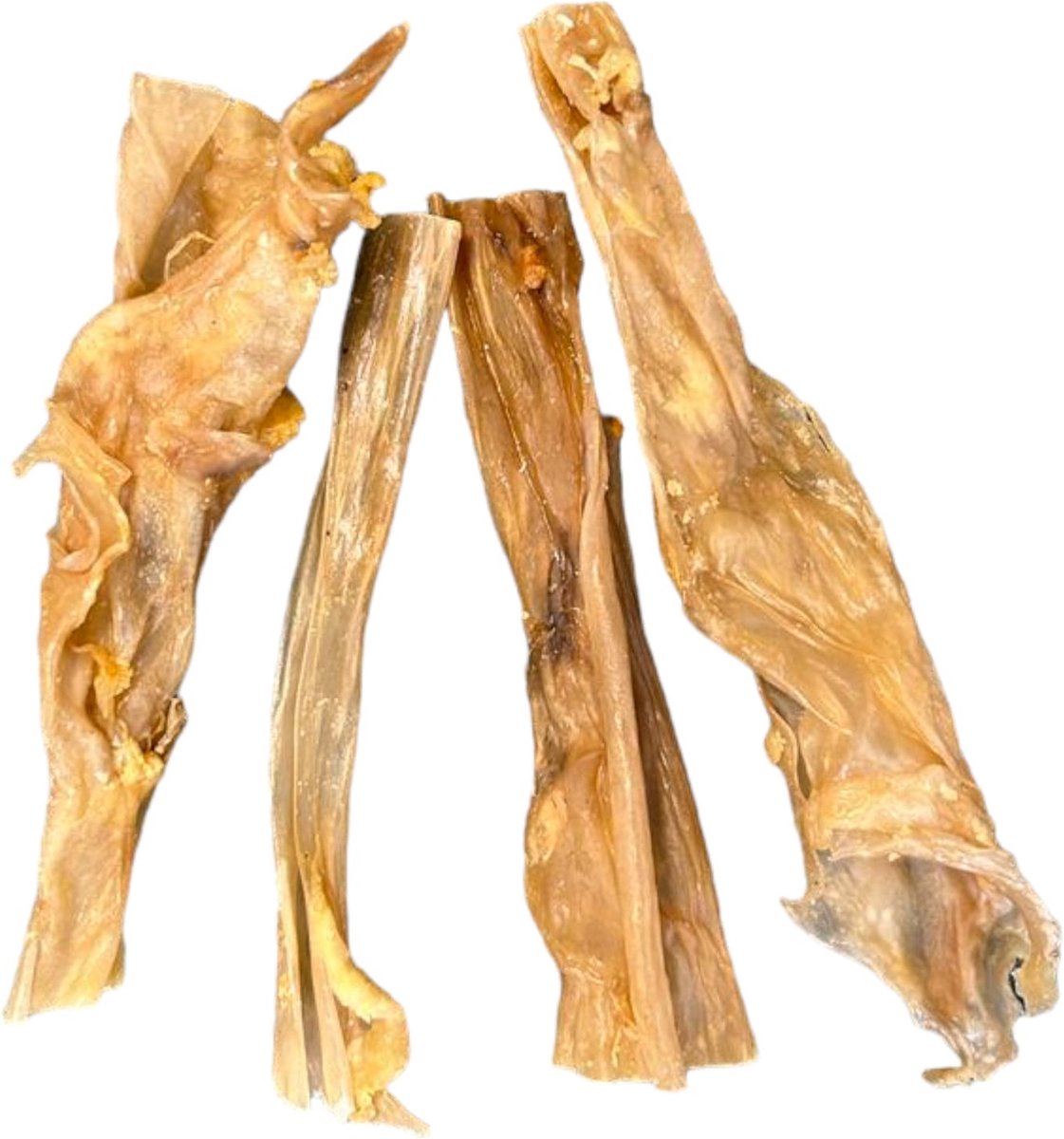 Konijnenhuid – Hondensnack – 200 gram – Kauwsnack – Hypoallergeen – Natuurlijk gedroogd