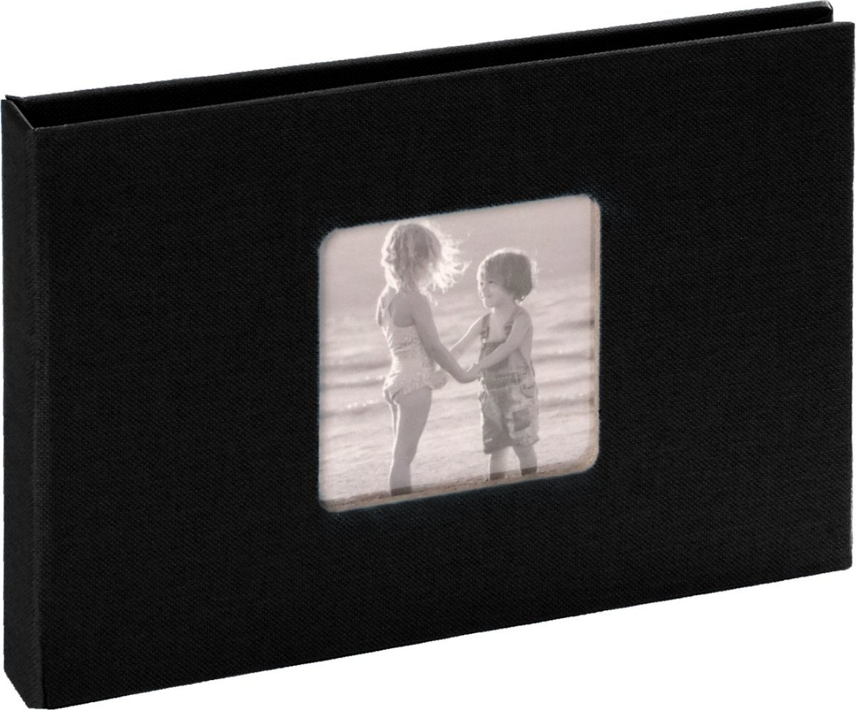 SecaDesign Fotoalbum insteek Vita zwart - 36 foto’s 10x15 cm - foto etui - VIT3615B