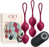 CICI BEAUTY | Cici Beauty Premium Silicone 3 Vibrating Kegel Beads Remote Control | Vibrator | Vibrating Beads | Woman Vibrator | Sex Toy for Woman | Sex Toy for Couple