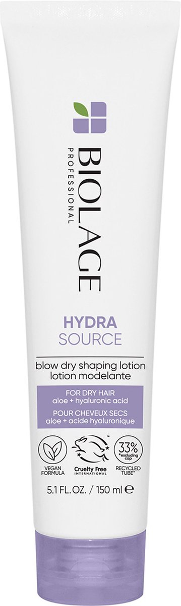 Biolage Hydrasource Blow Dry Shaping Haarlotion – Voor droog tot zeer droog haar – 150 ml