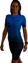 Jolie Pro Cycling Jersey Flowerpower - Fietsshirt - Fietstrui - XS