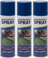 3x SQ Super Quality spray imperméable - spray d'imprégnation pour vêtements, chaussures, vestes, toiles de tente, etc. - 3x 300ml