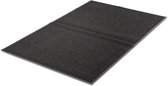 polypropeen deurmat droogloopmat antraciet 90x150cm, stevig en slijtvast kunststof, anti-slip