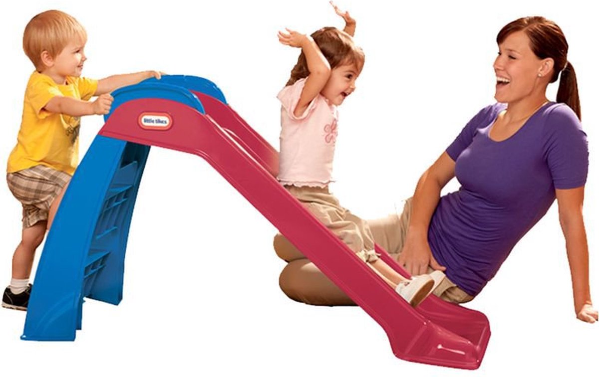 Little Tikes Glijbaan First Slide - Peuter -Voor Buiten en Binnen - Blauw Rood — afbeelding 3