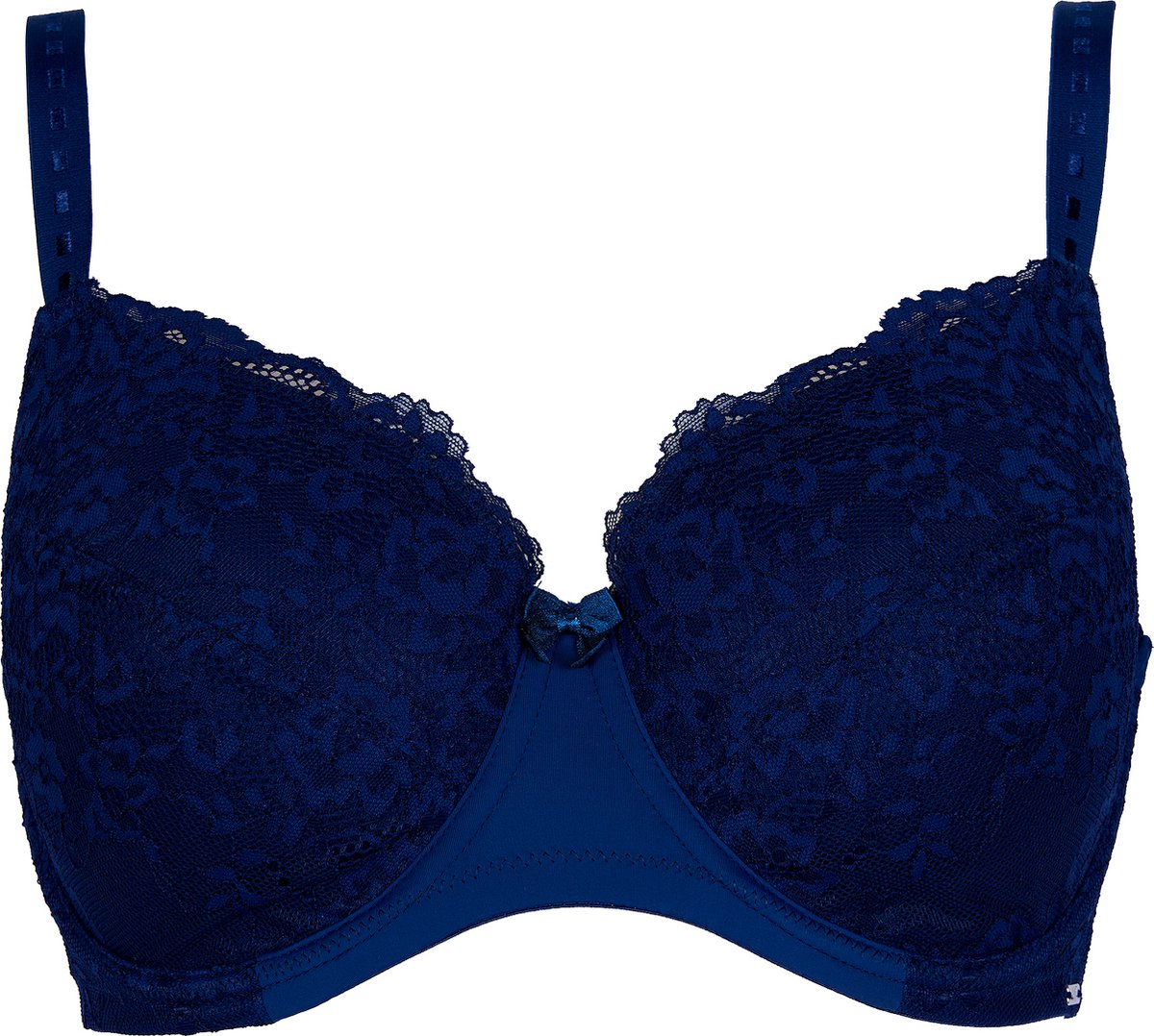 After Eden D-cup & up Padded hidden wire bra in recycled fabric Dames Beha - Dark Blue Donkerblauw
