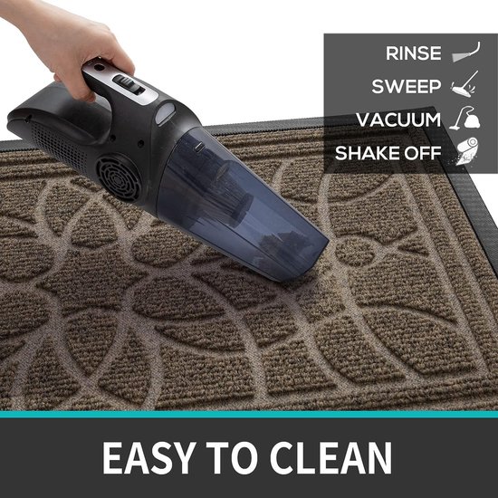 wash dry Doormat, taupe 75x190 cm, indoor and outdoor wash dry Doormat, taupe 75x190 cm, indoor and outdoor