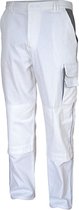 Carson Workwear 'Contrast Work Pants' Outdoorbroek White - 98