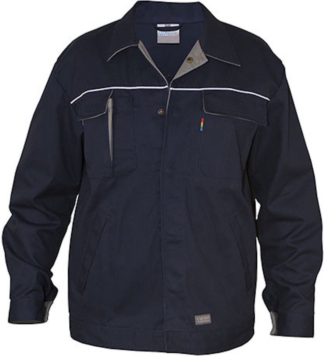 Carson Workwear 'Contrast' Jacket Werkjas Deep Navy - 58